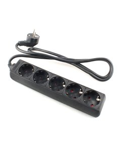 Cabo onlex t/t base preta 1,5 m 5 soquetes