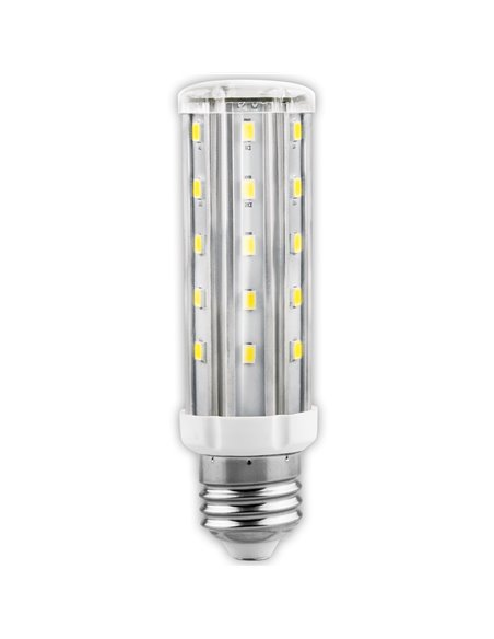 Bombilla led tubular matel e27 8w cálida