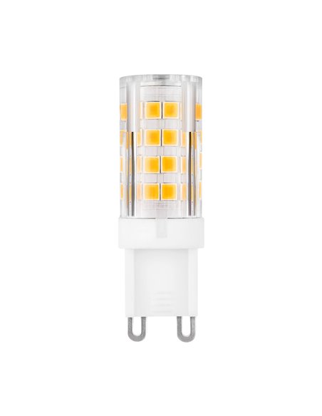 g9 matel alumínio pc lâmpada led 4W 6400K