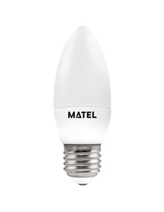 Bomb Led Vela Regulable E27 7w Fria