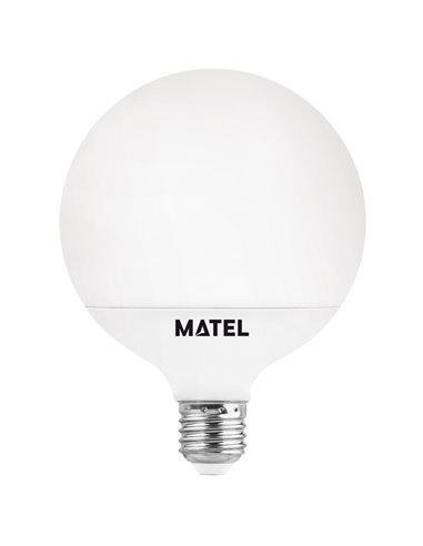 Bombilla led globo matel regulable g95 e27 fría 12w