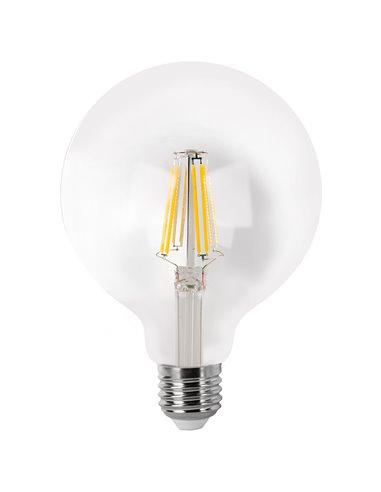 Bomb Led Filam Globo G95 Clara E27 4wf