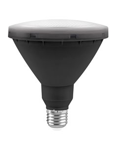 Bombilla led jardín par38 ip65 matel e27 15w fría