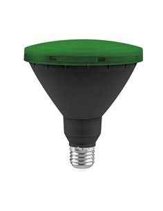 Lâmpada LED verde Matel par38 IP65 E27 15W