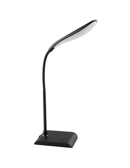Lâmpada LED preta oval Korpass 5w