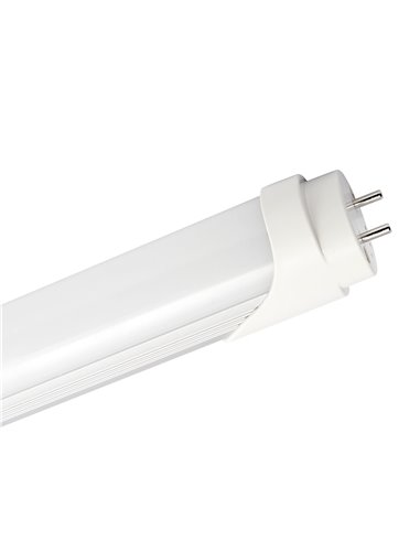 Fluorescente led matel aluminio sensor 60cm 9w neutra