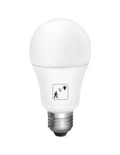 Lâmpada LED com sensor de movimento Matel E27 10W 6400K