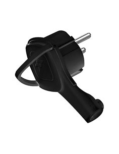 Plugue transmovível preto retrátil Onlex 10/16a