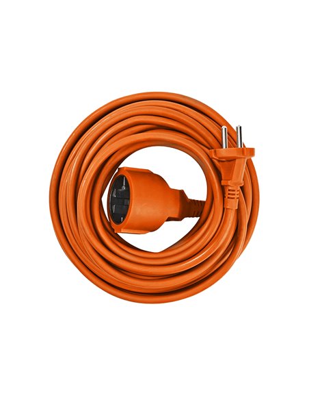 Alargo onlex jardin 3x1,5mm naranja 10m