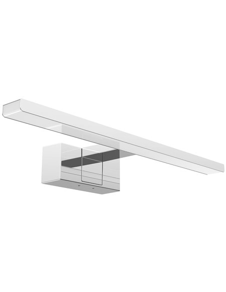 Aplique led espejo cromado matel 8w 400mm