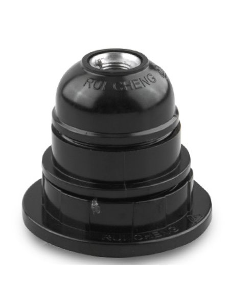 Bl Portalamparas Onlex 4a E-27 Rosca Neg