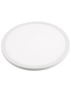 Downlight led ajustable redondo matel blanco 30w fría