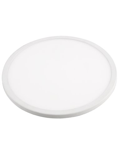 Downlight LED redondo ajustável branco mate 30w 6400K
