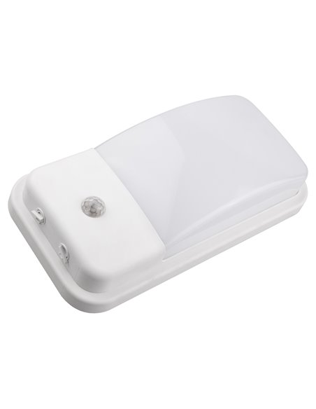 Matel Aplique LED IP65 sensor 20W branco 6400K