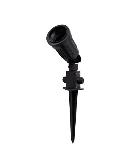 Proyector estaca jardín 1xe27 matel ip44