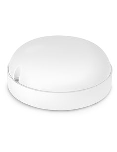 Aplique led redondo extreior matel sensor 12w blanco fría