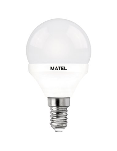 Lâmpada LED esférica Matel E14 5W 2700K (3...