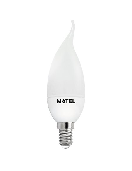 Bombilla led flama matel e14 5w cálida (3 intensidades)