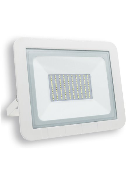 Proyector Led Plano Blanco 75w Fria