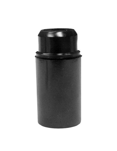 Porta-lâmpada liso e14 onlex preto 2a blister
