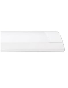 Pantalla Blanca Ip20 P/2tub Led 9w 60c