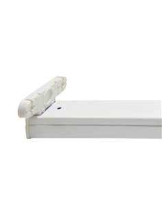 Fita fluorescente Matel 2 tubos trifósforos t8 36W 120cm