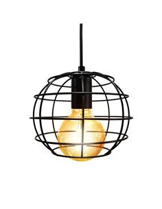 Arandela vintage E27 redonda matel