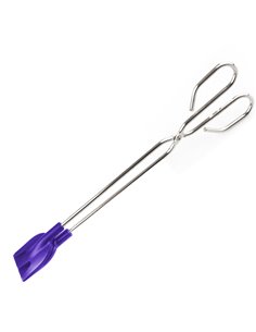 Modelador de cachos em aço inox com lâmina de silicone 32cm