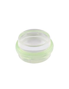 Tope puerta adhesivo hanstik recto verde