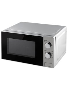 Microondas 700w 20 litros aço inoxidável küken