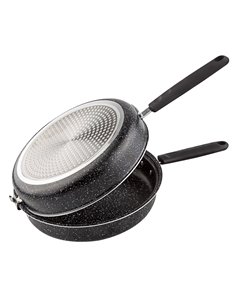 Sarten Doble Tortilla Induccion 26 Cm