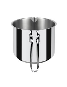 Pote de aço inoxidável Supreme Deluxe 16cm