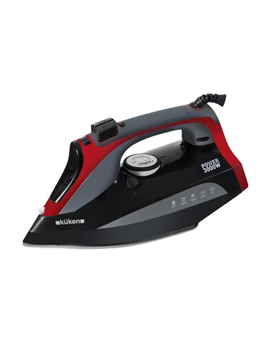 Ferro a vapor Küken com sola de cerâmica 3000w