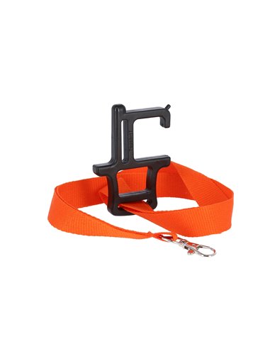Touch-it antibacteriano + lanyard negro