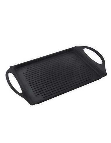 Plancha Alum Fund 38x28 Cm Xylan Rayada