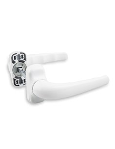 Manilla Aluminio Escudo ReV 66mm Blanca