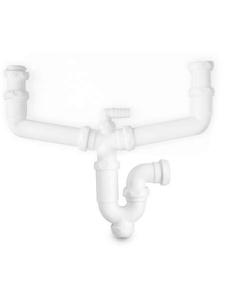Sifón doble artic extensible 1 1/2"