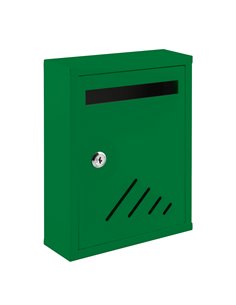 Buzón interior metálico handlock verde