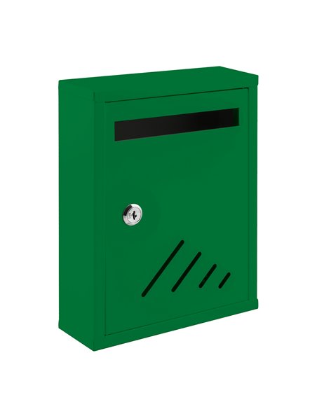 Buzón interior metálico handlock verde