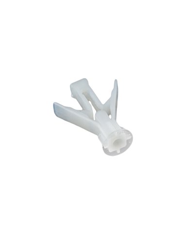 Taco pladur plástico blanco 17xø8mm (50 unidades)