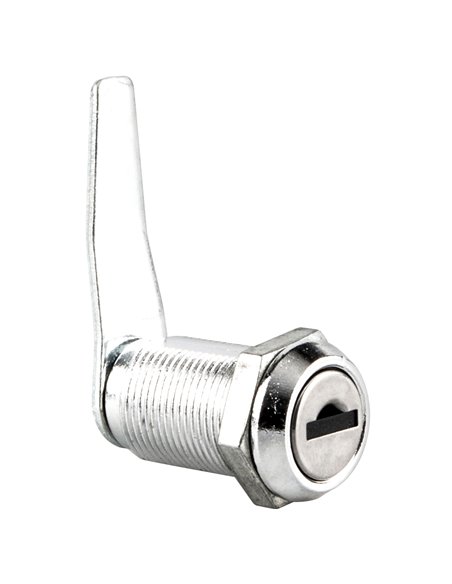 Cerradura Buzon Larga Recta Cromada