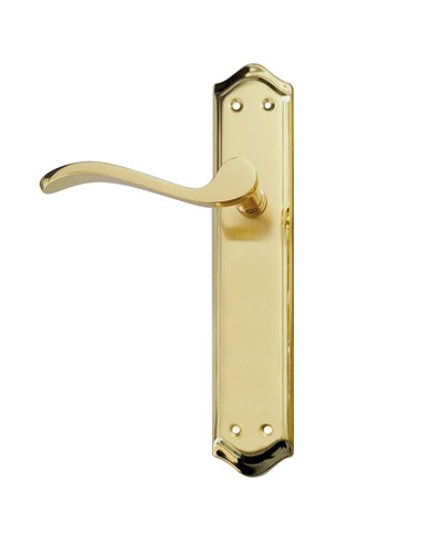 Manilla Zamak Placa CurVa 255 Oro Mate