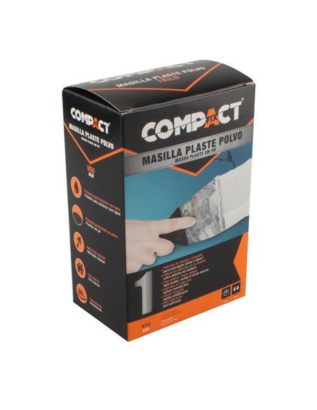 Masilla Plaste PolVo Compact 1 Kg