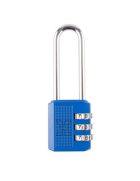 Candado Combin Handlock 3 Num A/L Azul