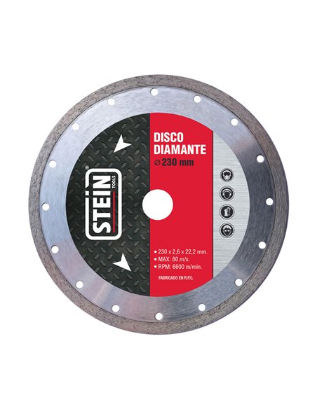Disco Diamante Continuo 230 Mm