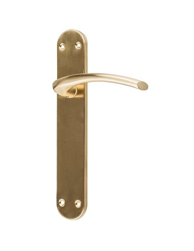 Manilla Zamak Placa CurVa 250mm Oro Mate