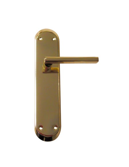 Manilla Zamak Placa Ancha 265 Oro Brillo