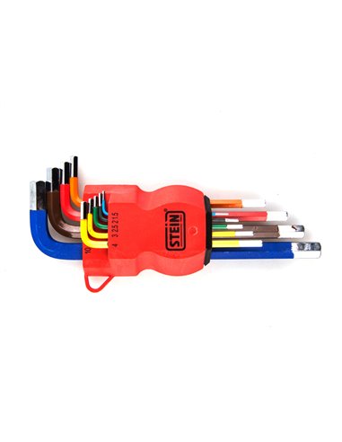 Stein longo cr-v conjunto de chaves allen 9 peças cores