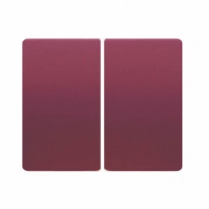 Tecla doble interruptor o conmutador ROJO RUBÍ BJC IRIS 18709-RR