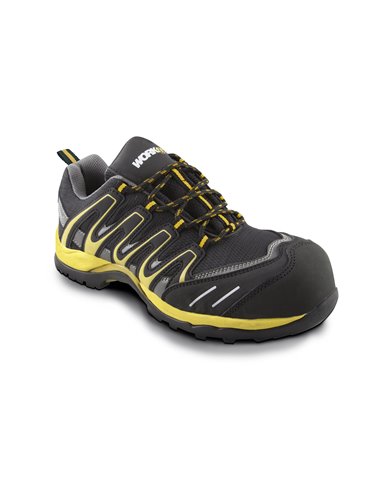 Zapato de seguridad esd workfit trail amarillo nº39
